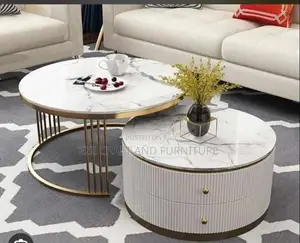 Marble Drawer Centre Table