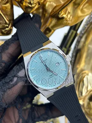 Original Tissot 1853 PRX Black Rubber Strap Watch in Store
