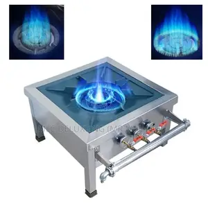 Restaurant Industrial Gas Cooker For Big Pot (Single Phase)