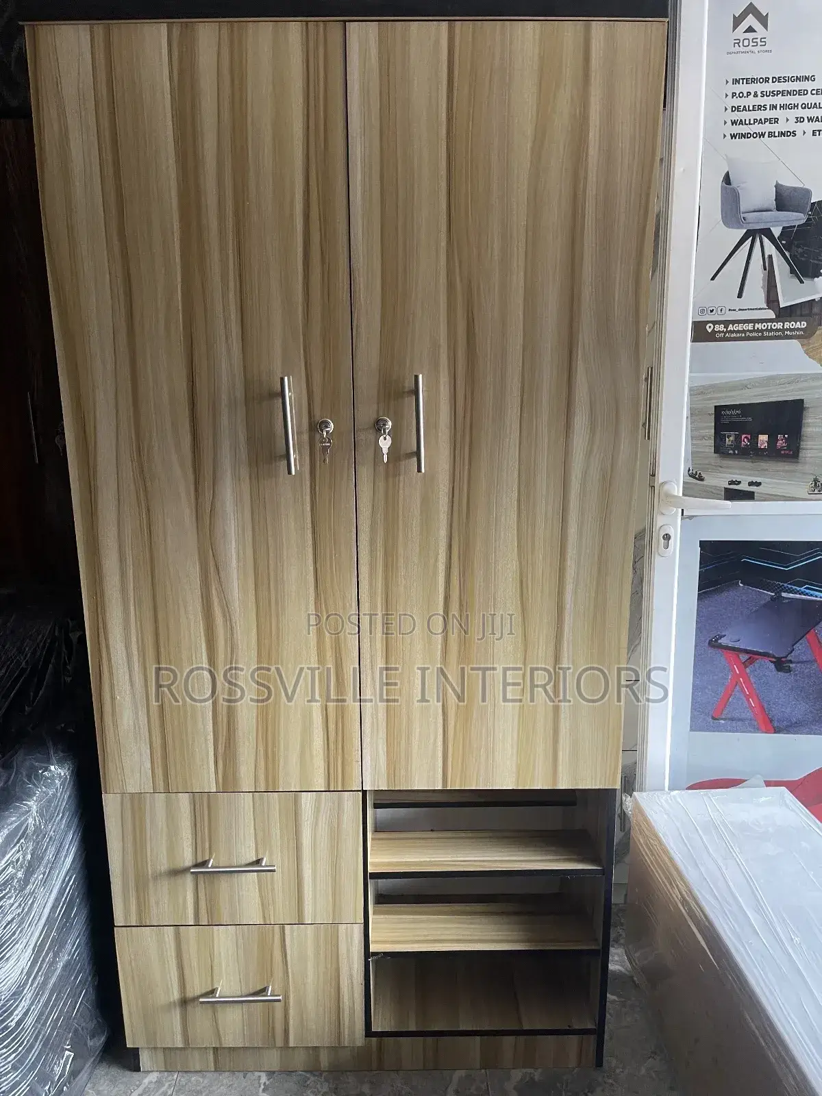 3ft × 6ft Wardrobe