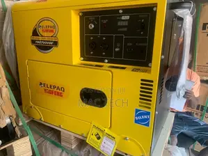 Elepaq 10kva Soundproof Generator. Pure Copper