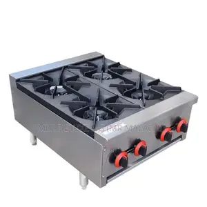 4 Burners Table Top Kitchen Gas Stove / Heavy Gas Cooker