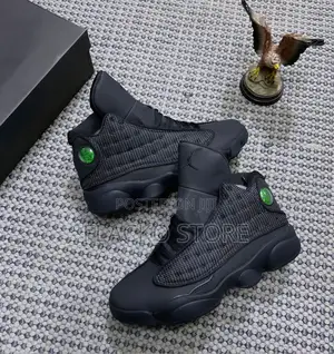 Original Air Jordan 13 Black Sneakers