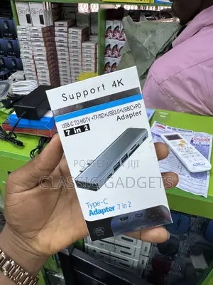 7 in 2 USB -C Hub Type C HDMI Adapter