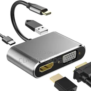 4 in 1 Type C to Hub 87W Fast Charger for Macbook