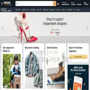 Get an Amazon Ecommerce Website