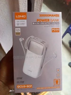 Ldnio 30000mah 22.5w Fast Charging Power Bank