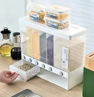 Big Sized 6 in 1 Wall-Mounted Cereals Dispenser