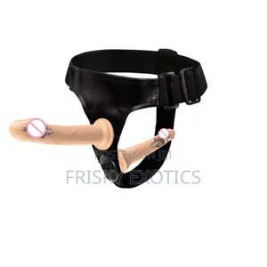 Double Penetration Dildo Elastic Strap-On