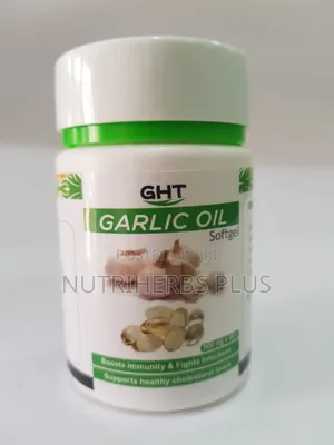GHT Garli Oil Capsules: Support Healthy Cholesterol Level