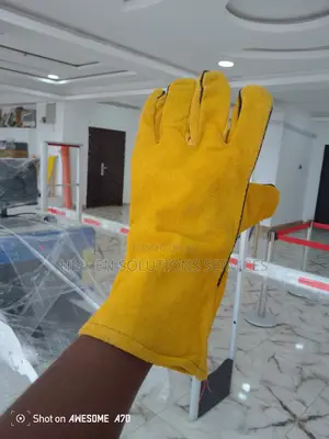 Men Leather Hand Glove