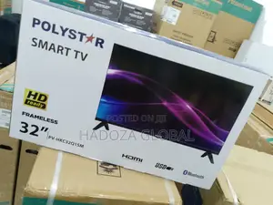 New Polystar Premium 32" Smart Tv-Pv-Hkc32q1sm