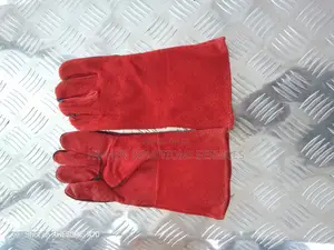 Safety Red Chemical Resistant Hand Glove