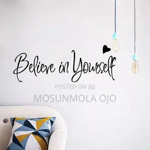 Wall Stickers Believe in Yourself Home Wall Decor