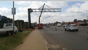 Cantilever Billboard Construction