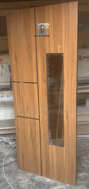 A Solid HDF French Door