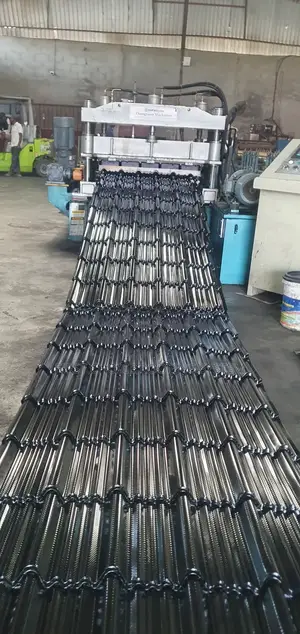Oven Baked Aluminium Steptiles Roofing Sheetdesign