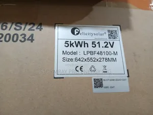 5kwh 51.2v Felicity Lithium Batteries Available.
