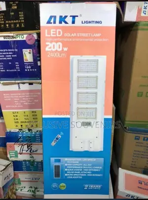 200watt Akt Led Solar Street Lamp With Remote Control