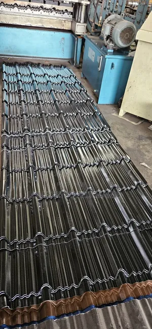 Step Tiles Roofing 0.45mm Black
