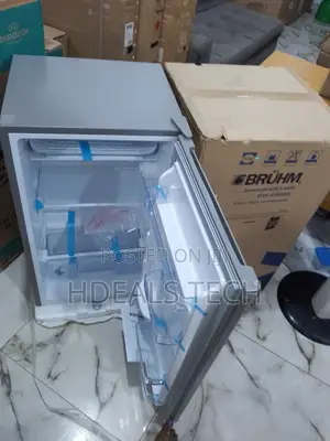 The Latest Bruhm 90L Refrigerator- BRS-93MMDS Top Freezer 