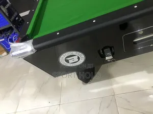 British Coin and Marble Pool Table