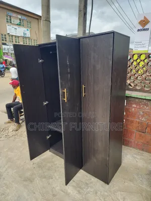 Wooden Three Door Wardrobe Made With Imported HDF Wood