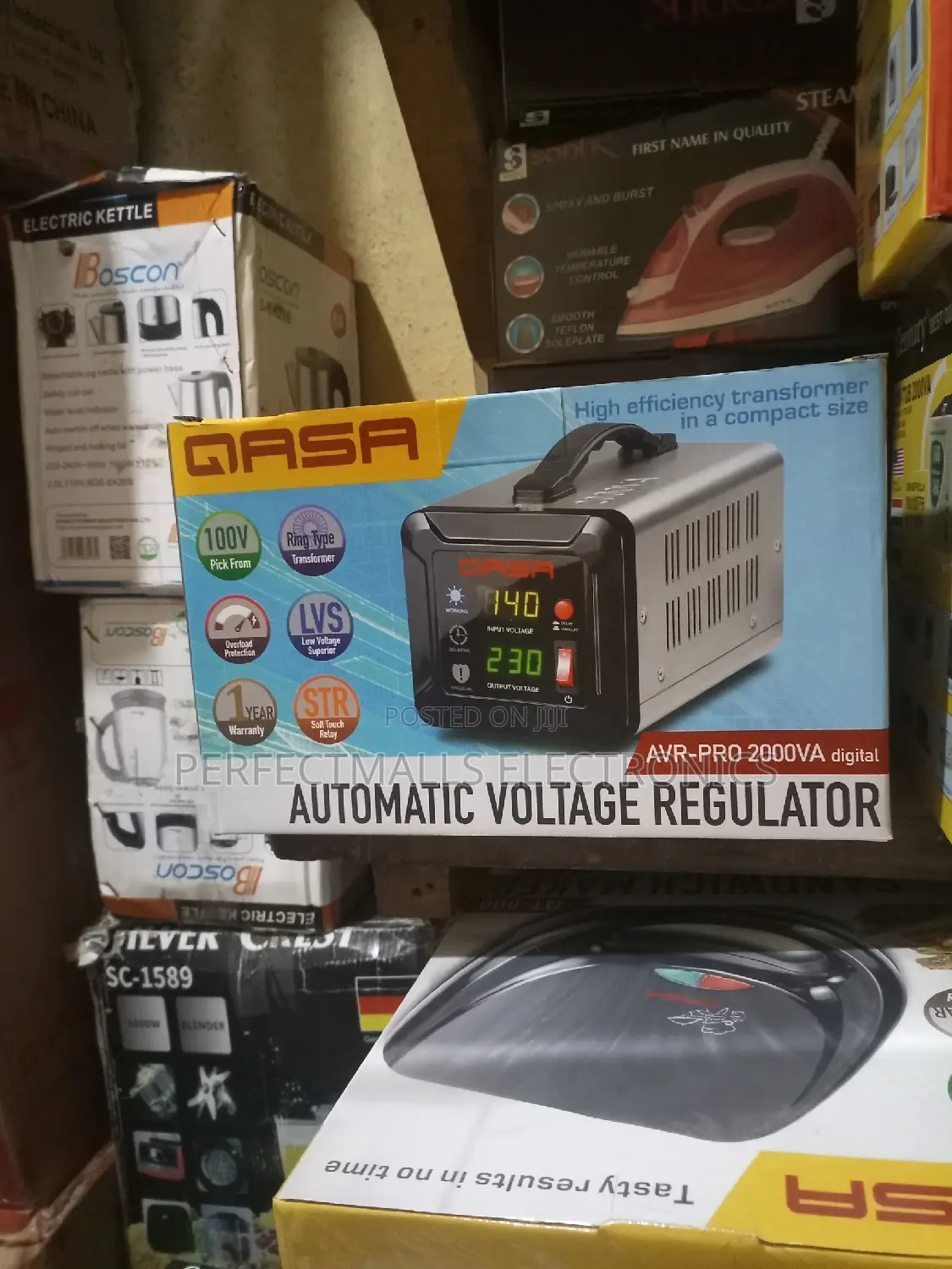 Automatic Digital Voltage Stabilizer - Avr-Pro2000 - 2000W