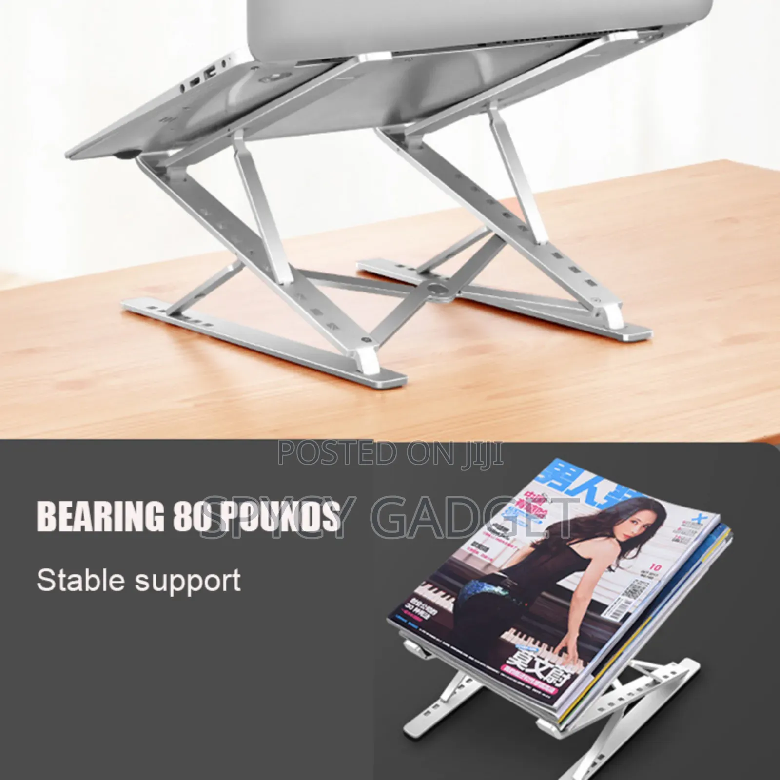 Multi-Function Laptop Stand Double Layer