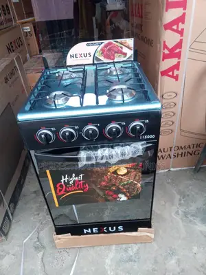 Nexus 4-Burner Gas Cooker Nx-5055b