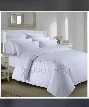 Pure White Cotton Bedding