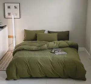 Olive Green Cotton Bedspread