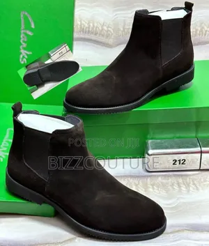 Original Clarks Chelsea Boots Available in Store