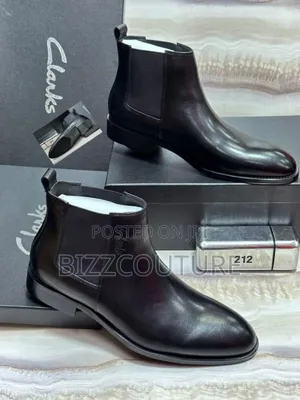 Original Clarks Chelsea Boots Available in Store