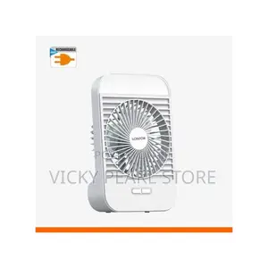 Lontor 5" Inches Portable Mini Hand Fan With LED Light