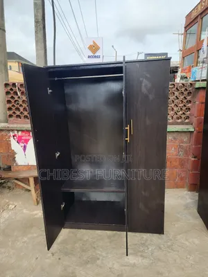 Wooden Three Door Wardrobe Made With HDF Wood