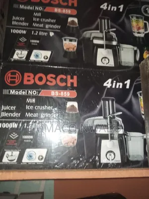BOSCH 4 in 1 Juicer, Blender, Grinder Meat Chopper. 1000W