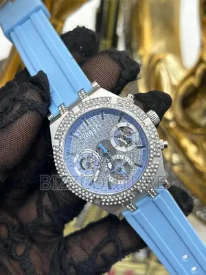 Original Guess Lady Mechanical Color Selection Rubber Watch