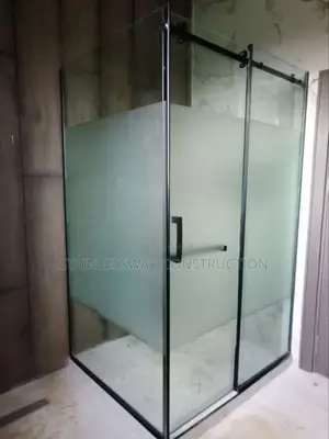Black Led Shower Cubicle Luxur