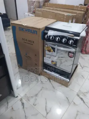 Available Skyrun Skyrun 4 Bunner Gas Cooker With Oven