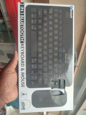 Modern Touch 2in1 Bluetooth Keyboard and Mouse