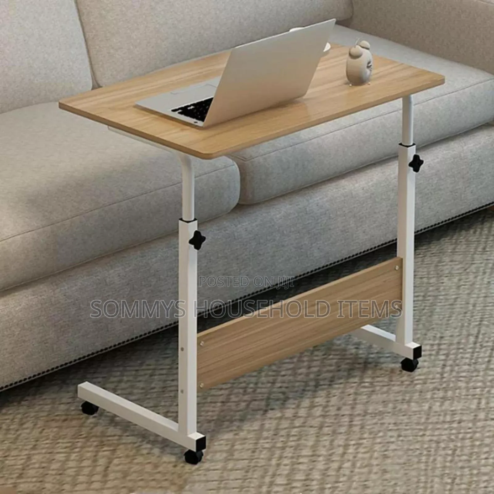 Adjustable Laptop Table/Bed Table With Wheels