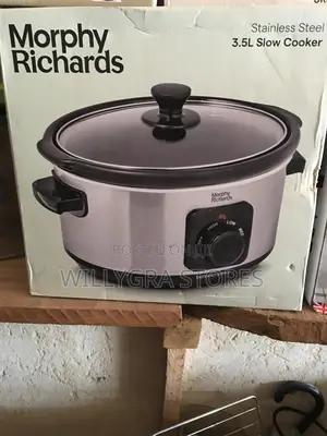 Morphy Richards Stainless Steel 3.5l Slow Cooker