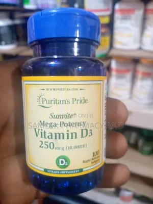 Puritan's Pride Vitamin D3 10,000iu- 100softgel