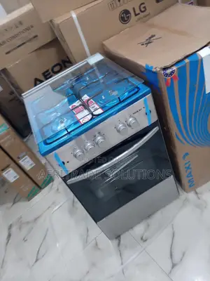 Maxi 50*50 (3+1) Burner Strong Gas Cooker INOX