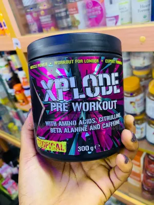 Xplode Pre-Workout With Amino Acids,Citrulline,Beta Alanine