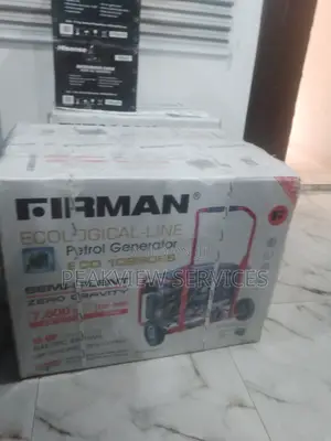 Currently Best Firman Petrol Generator ''Ec010990es''