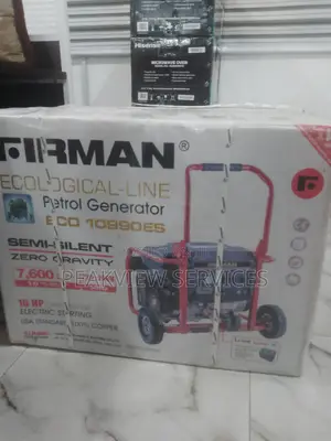 Highly Portable Firman Petrol Generator ''Ec010990es''