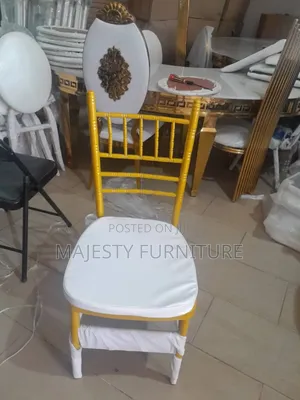 Imported Gold Chivalry Chairs