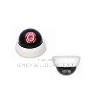Dummy Dome Camera With Red LED Light for Home, Business